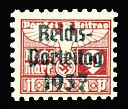 Nazi Party Dues "NSDAP"  1937  9RM Party Congress